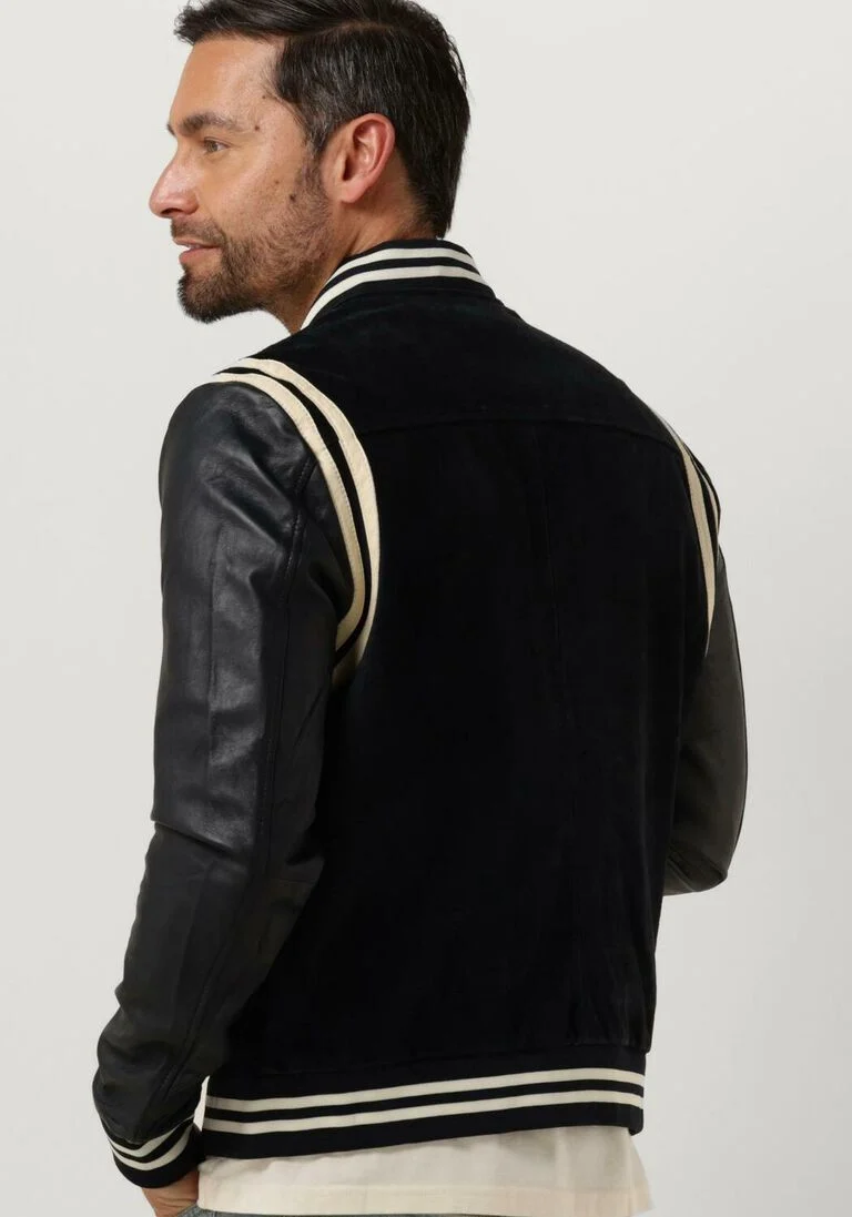 GOOSECRAFT donkerblauwe goosecraft jack gc melrose bomber