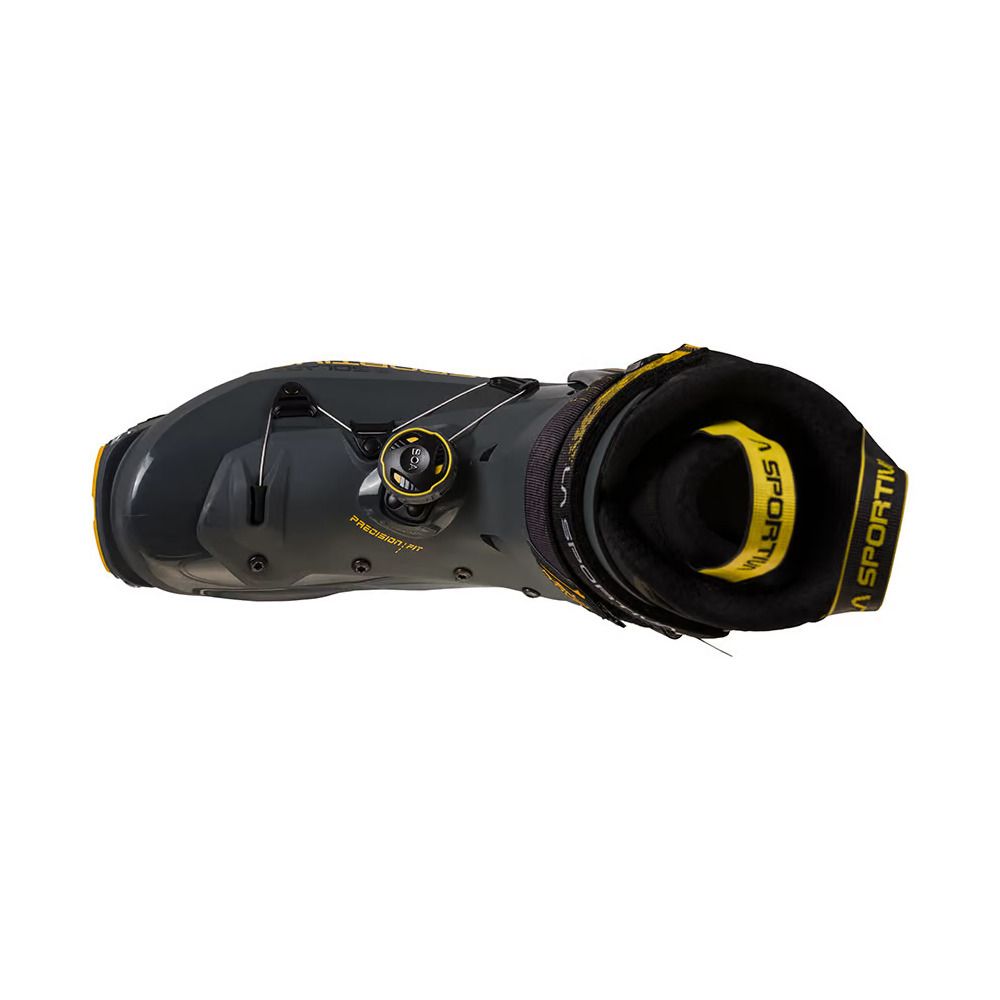 La Sportiva SOLAR II - Chaussures ski randonné Homme carbon/yellow