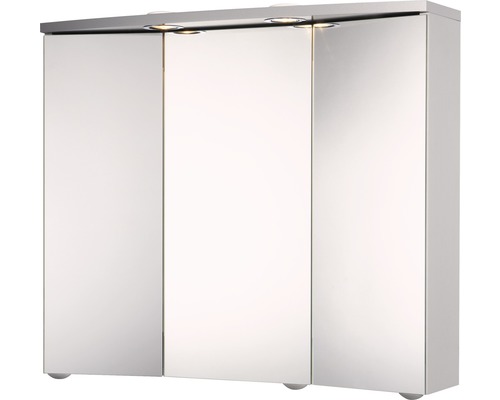 Jokey Trava LED spiegelkast, aluminiumkleurig, 75x65 cm, IP20