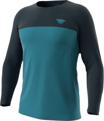 DynafitTraverse S-Tech Longsleeve - blau