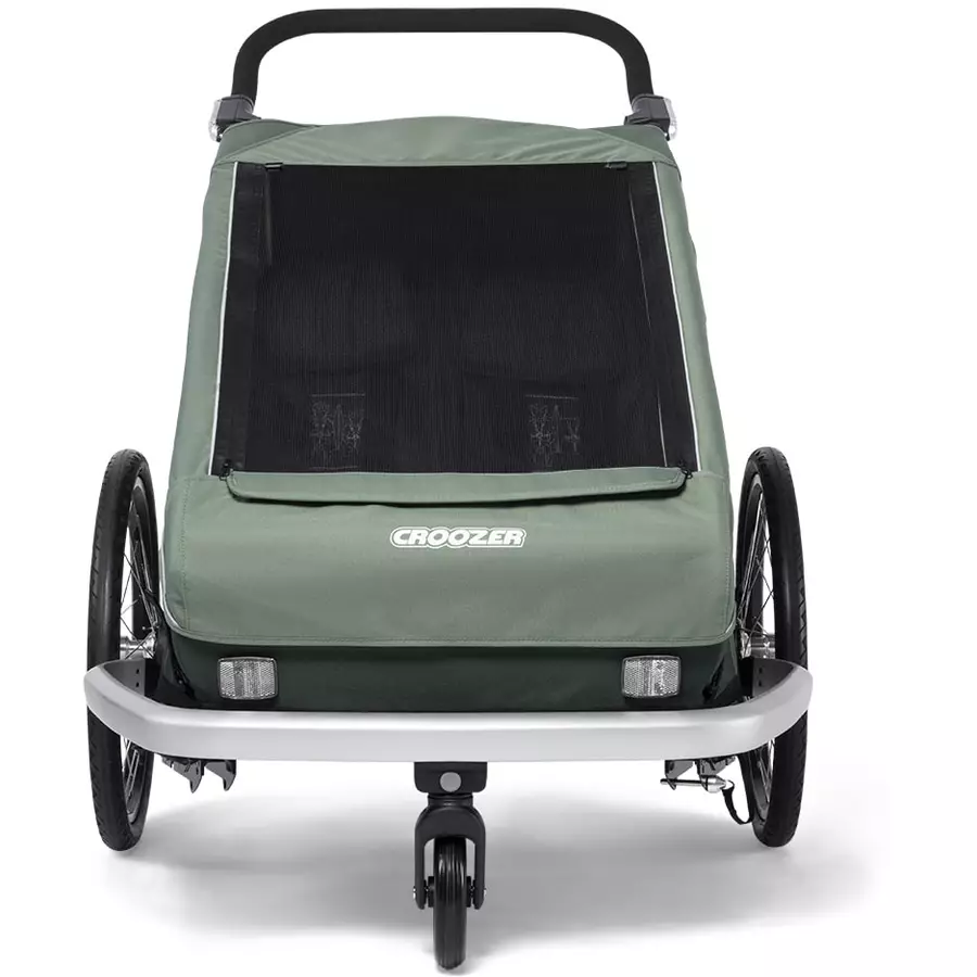 CROOZER Kinderfahrradanhänger Kid Vaaya 2 Jungle green
