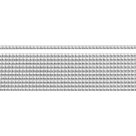 Knorr Prandell Verzierwachs-Perlstreifen - Silber, 20 cm, 11 Stück