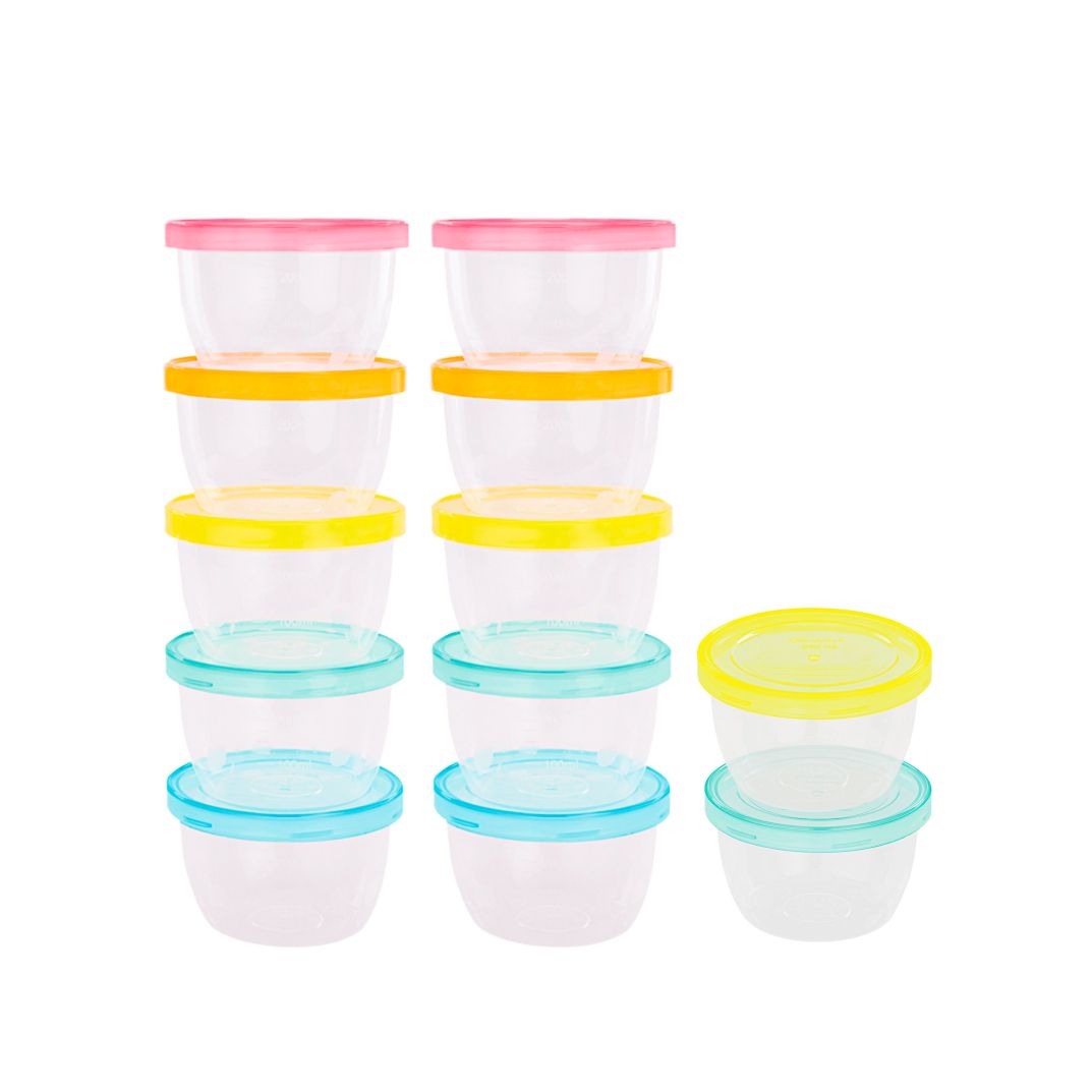 12 Pots de Conservation Badabowls  250ml