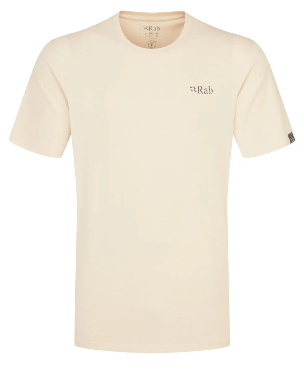 Rab Stance Mountain Peak Tee Ecru