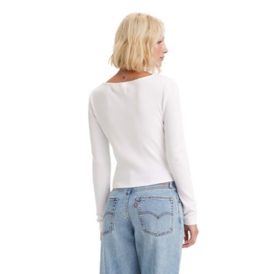 Tee-shirt à manches longues femme Monica LEVIS