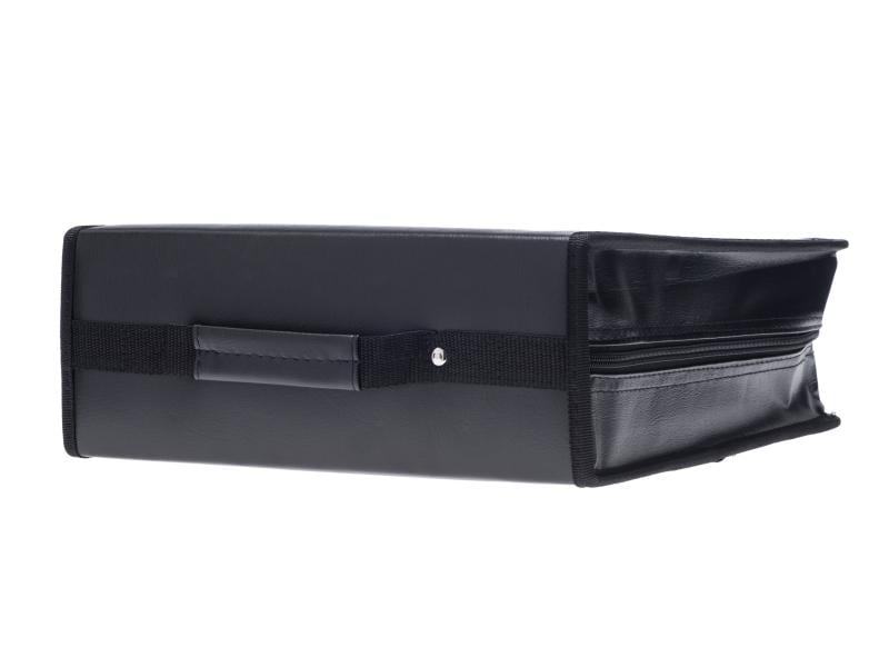 MediaRange CD-Tasche 200 Disc Schwarze Kunstledertasche für 200 CDs