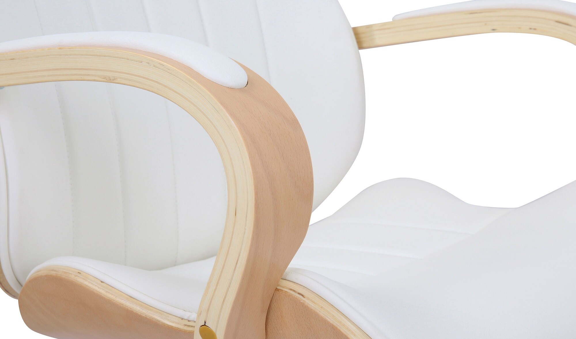 CLP Bürostuhl Melilla Kunstleder I Ergonomischer Stuhl I Komfortables Sitzen I 360 Drehfunktion, Wippfunktion I Für Arbeit Und Home-Office