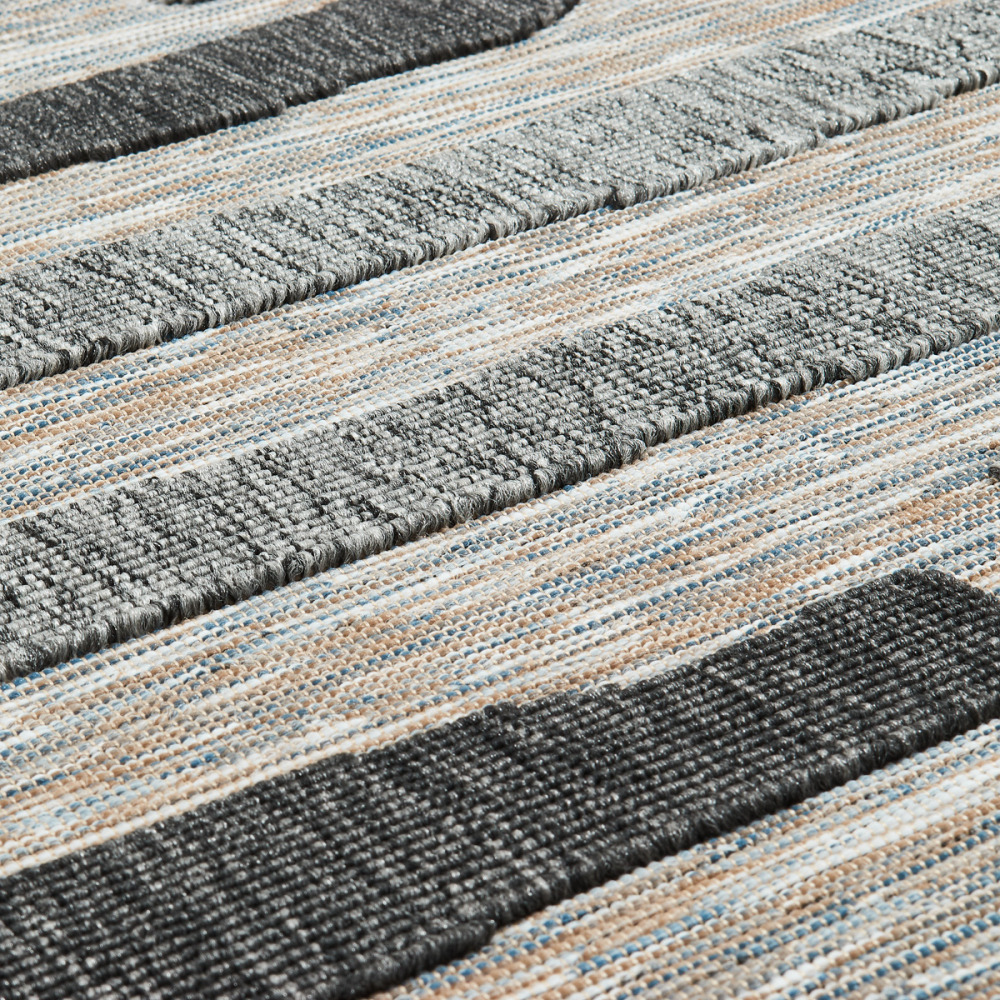 Tapis intérieur extérieur gris acapulco 1689 70 x 140 cm