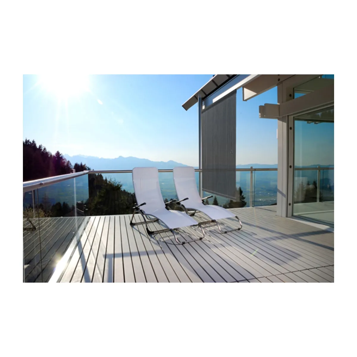 Morel Store d'Ombrage 100x180 - Ardoise
