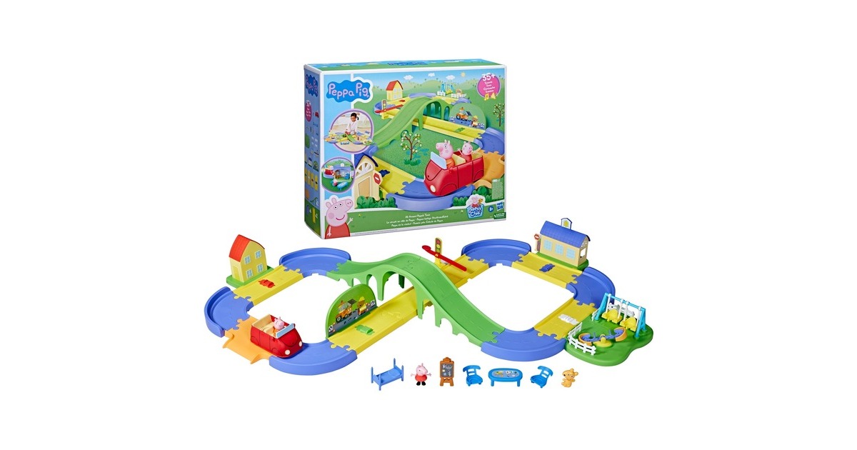 HasbroPeppa Pig Peppa's Stad Speelfiguur