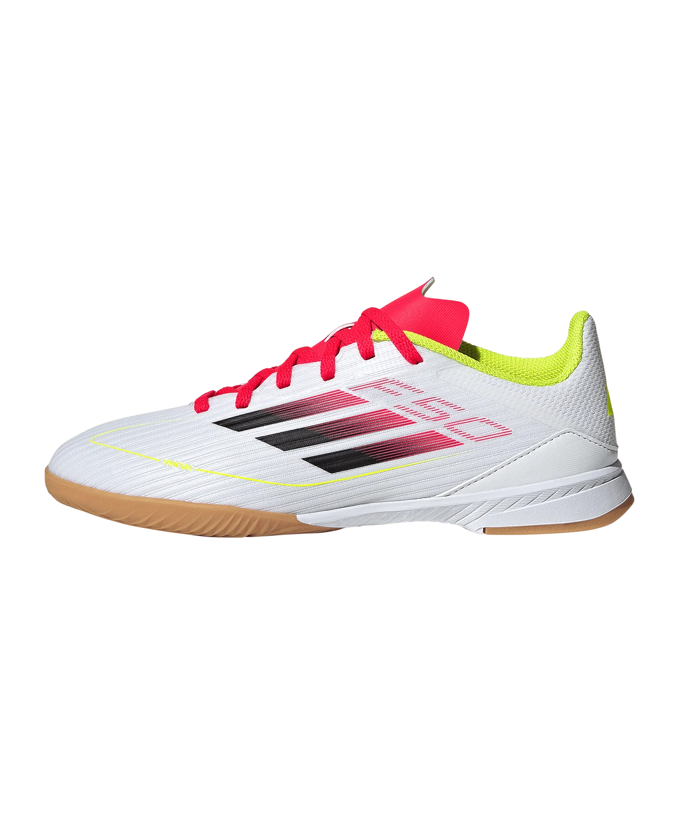 adidas F50 League IN Pure Victory Kids Weiss