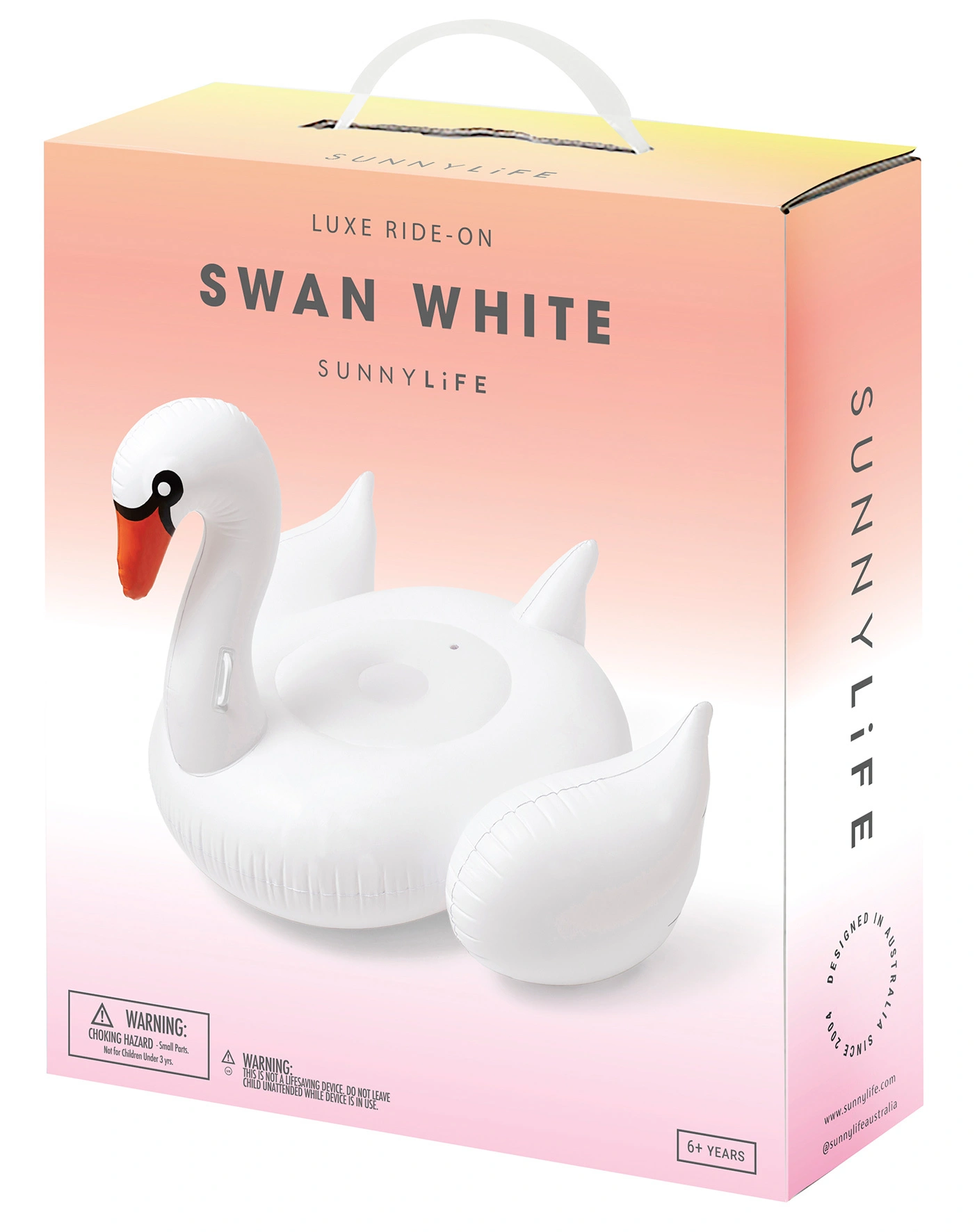 Schwimmtier SWAN (Ø155 cm) in white