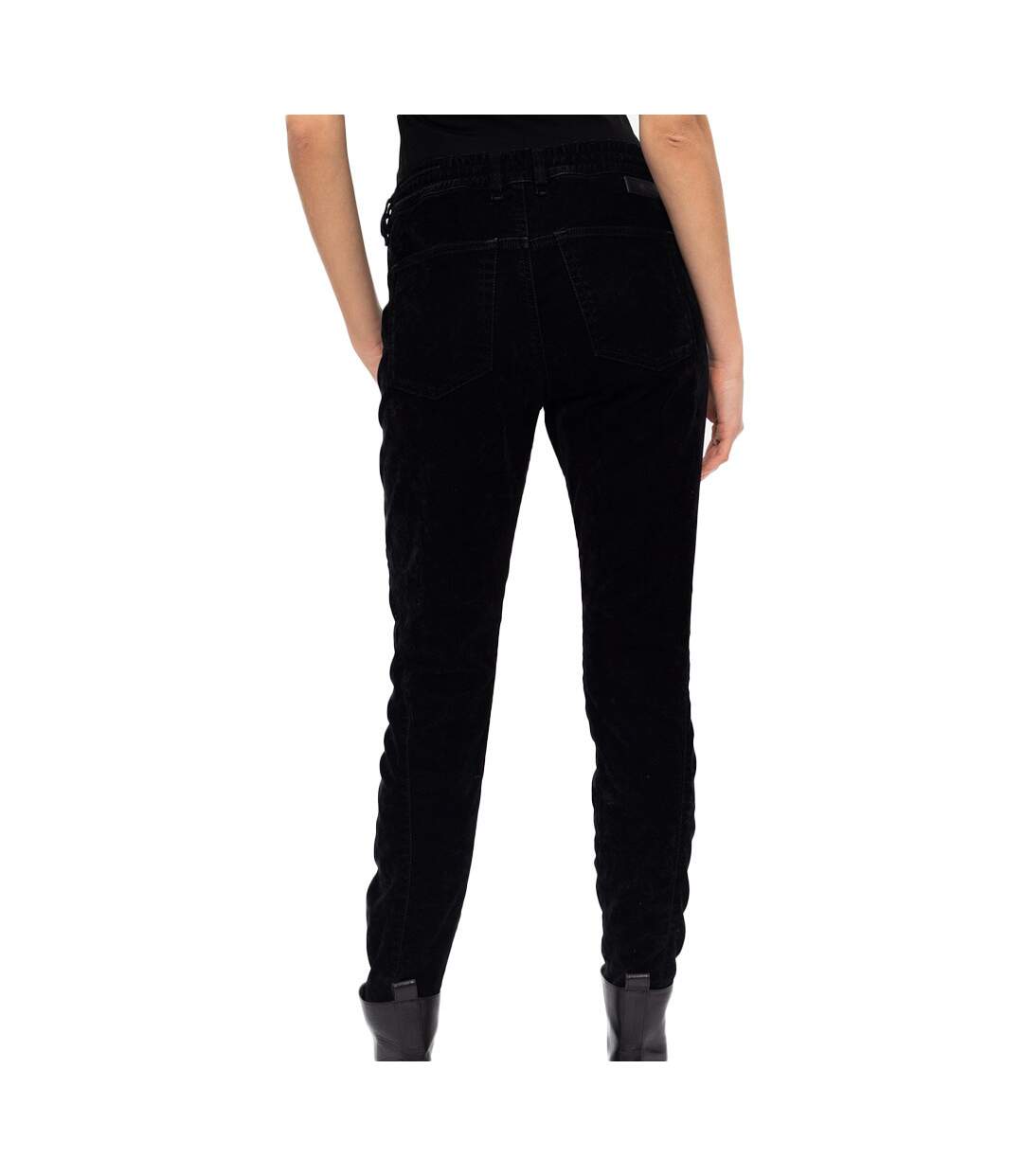 Jean Boyfriend Noir Femme Diesel krailey