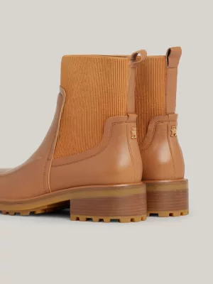 Botas de tornozelo de couro