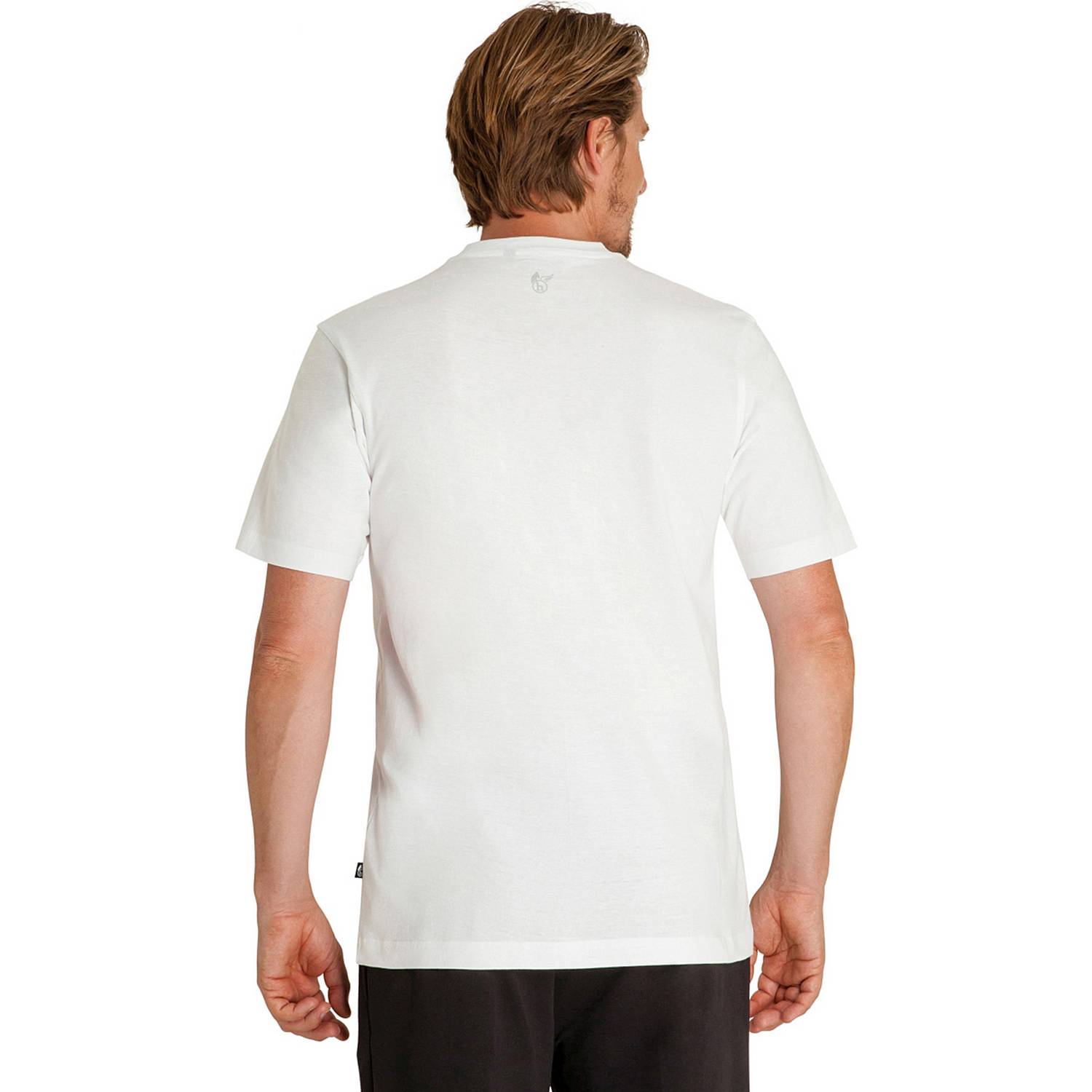 Hajo Single-Jersey Herren-T-Shirt im 2er-Pack