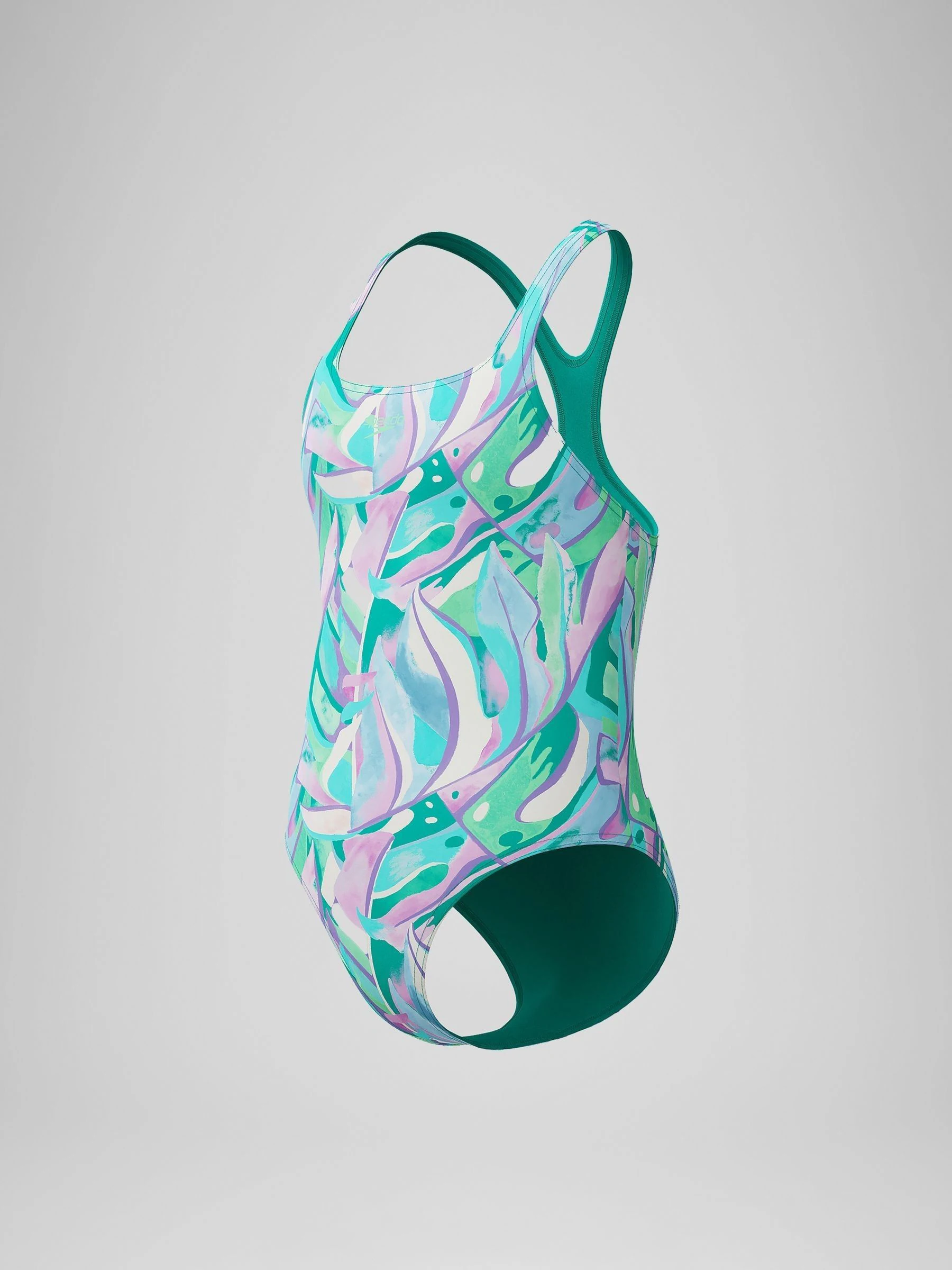 Speedo Printed Medalist Swimsuit