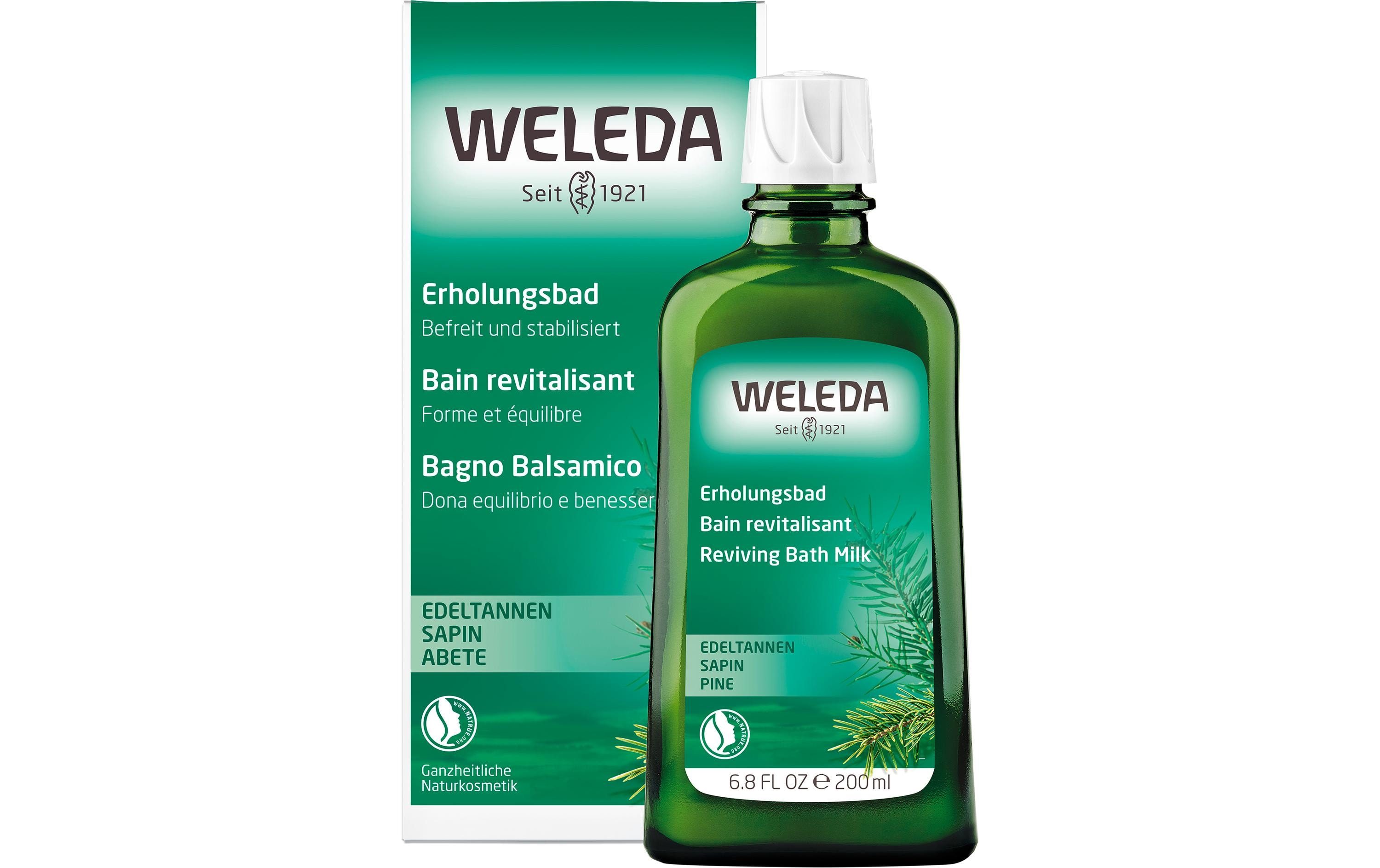 Badeöl Edeltannen 200 mlNatürliches, befreiendes und stabilisierendes Badöl