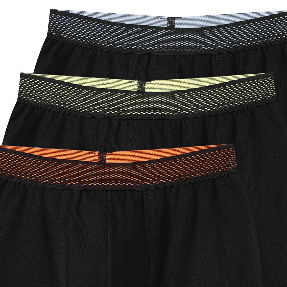 Yigga Jungen Boxer mit Webbund schwarz