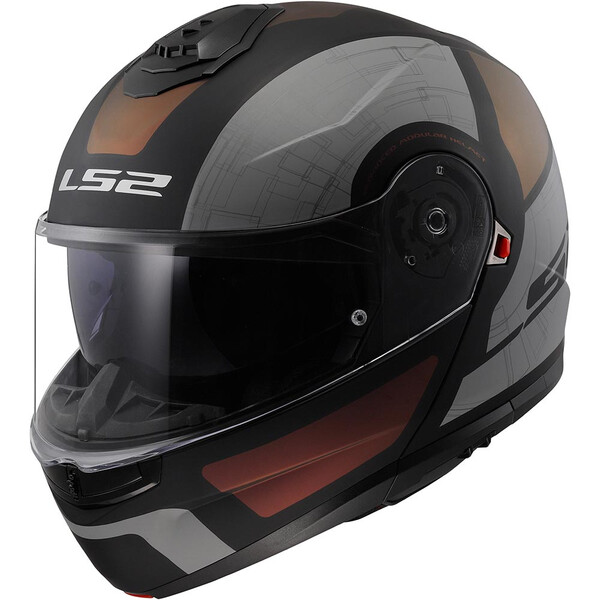 LS2 - Casque FF908 Strobe II Orion Noir / Gris / Mat
