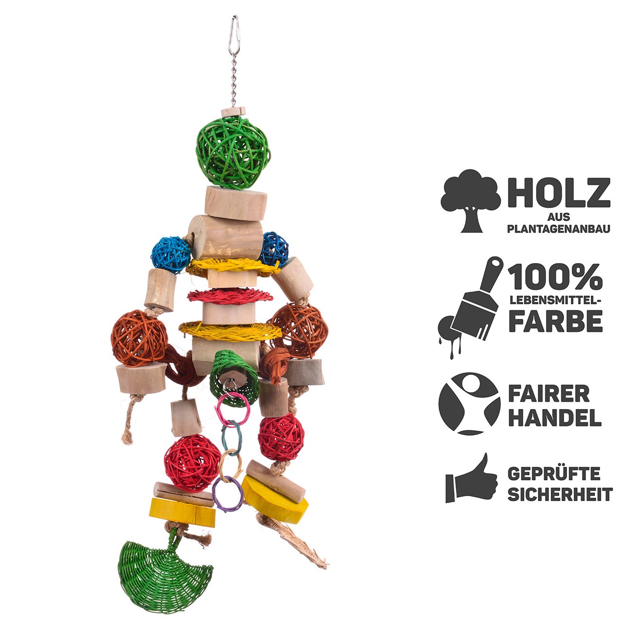 Java Papageienspielzeug Robot Fun
