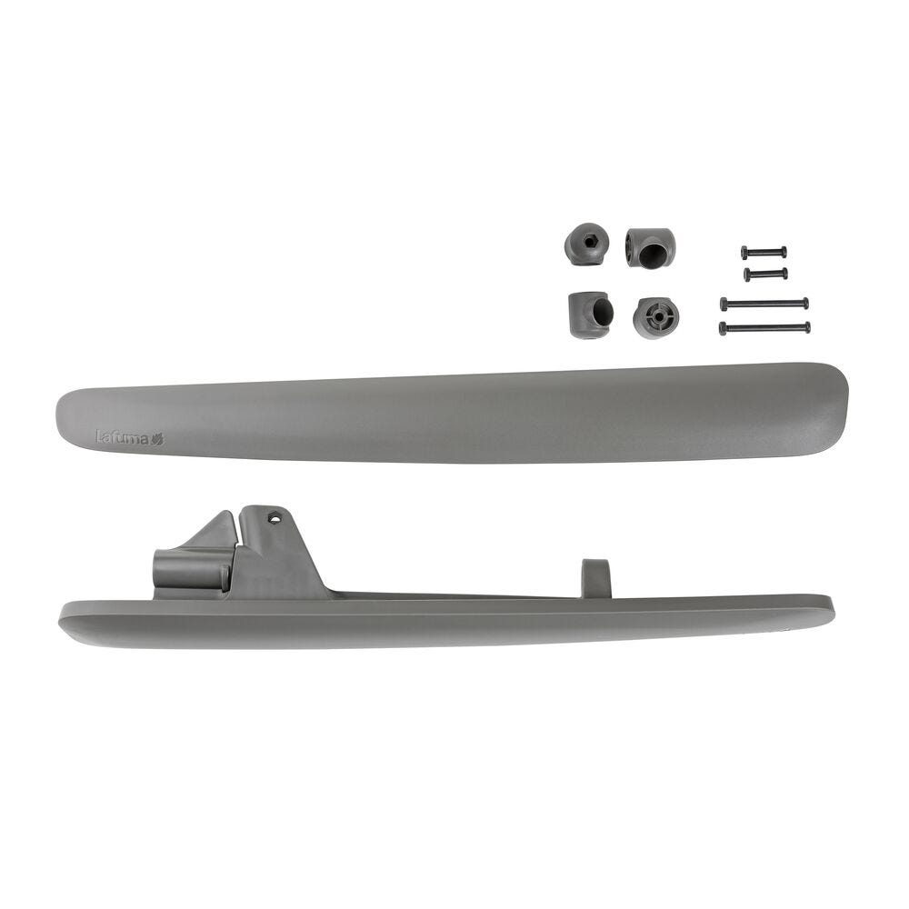 Relaxliege Armlehnen (x2) Futura/Evolution Polymer Grau Titane