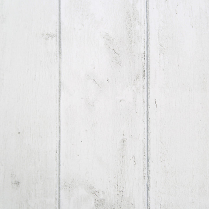 Papier peint vinyle sur intissé Mayet GoodHome blanc