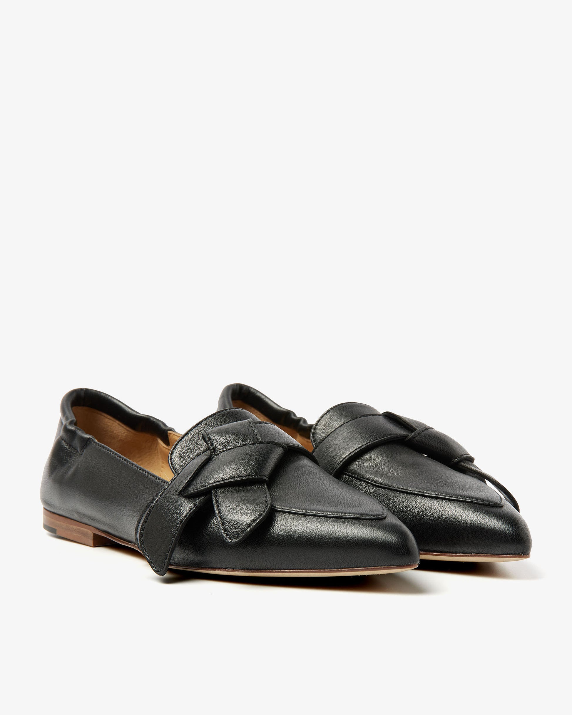 VIA VAI zwarte dames loafers Lola Rayne