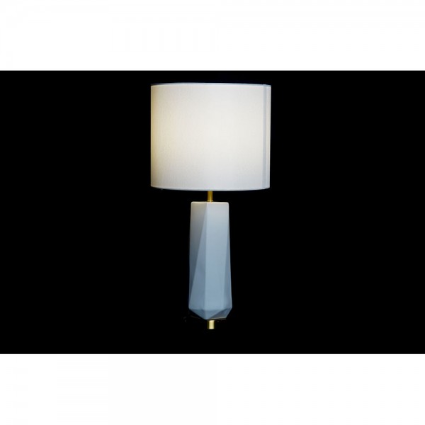 Lampe de bureau blanc polyester métal céramique 220 v doré 50 w