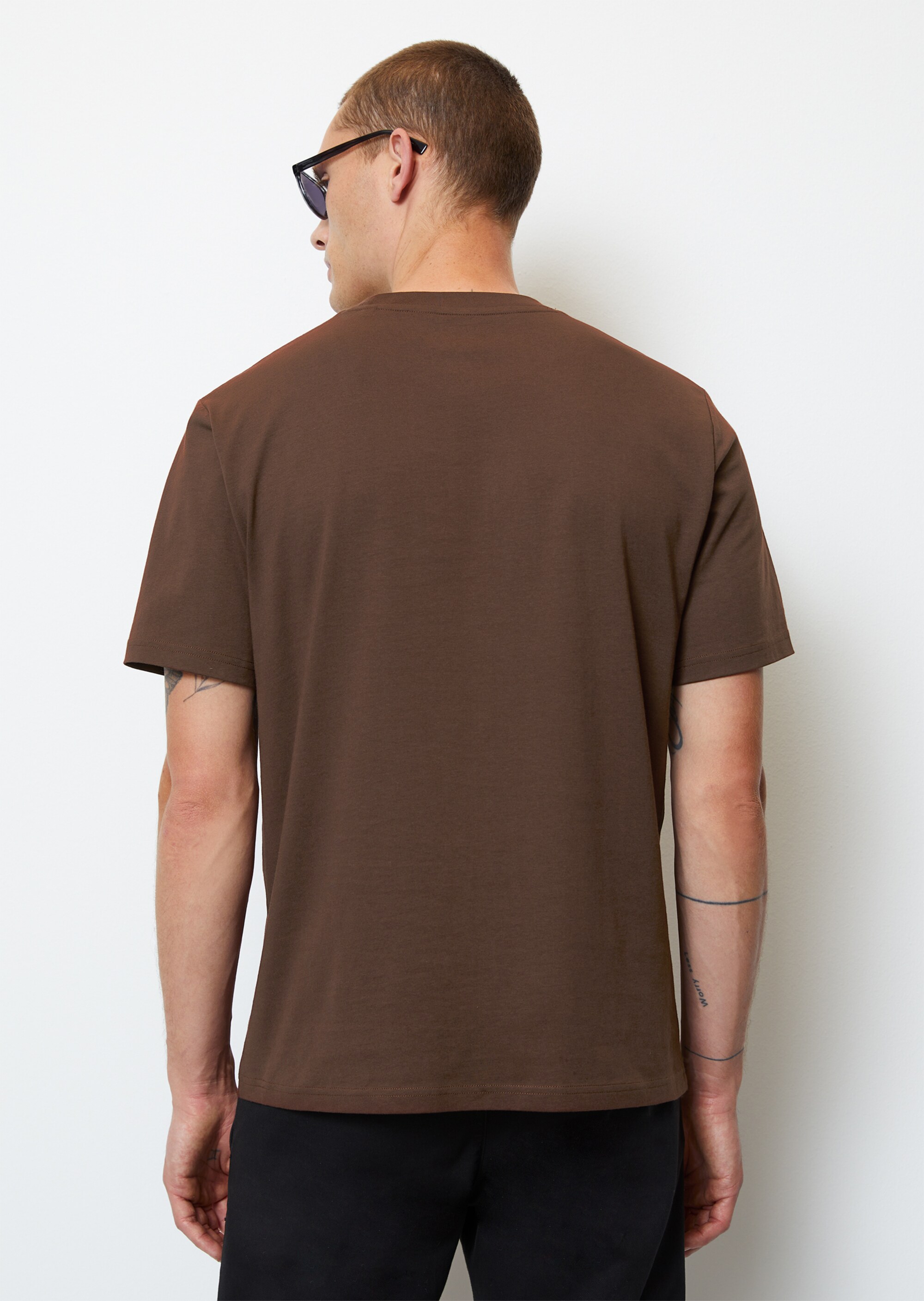 Basic-T-Shirt regular aus reiner Bio-Baumwolle