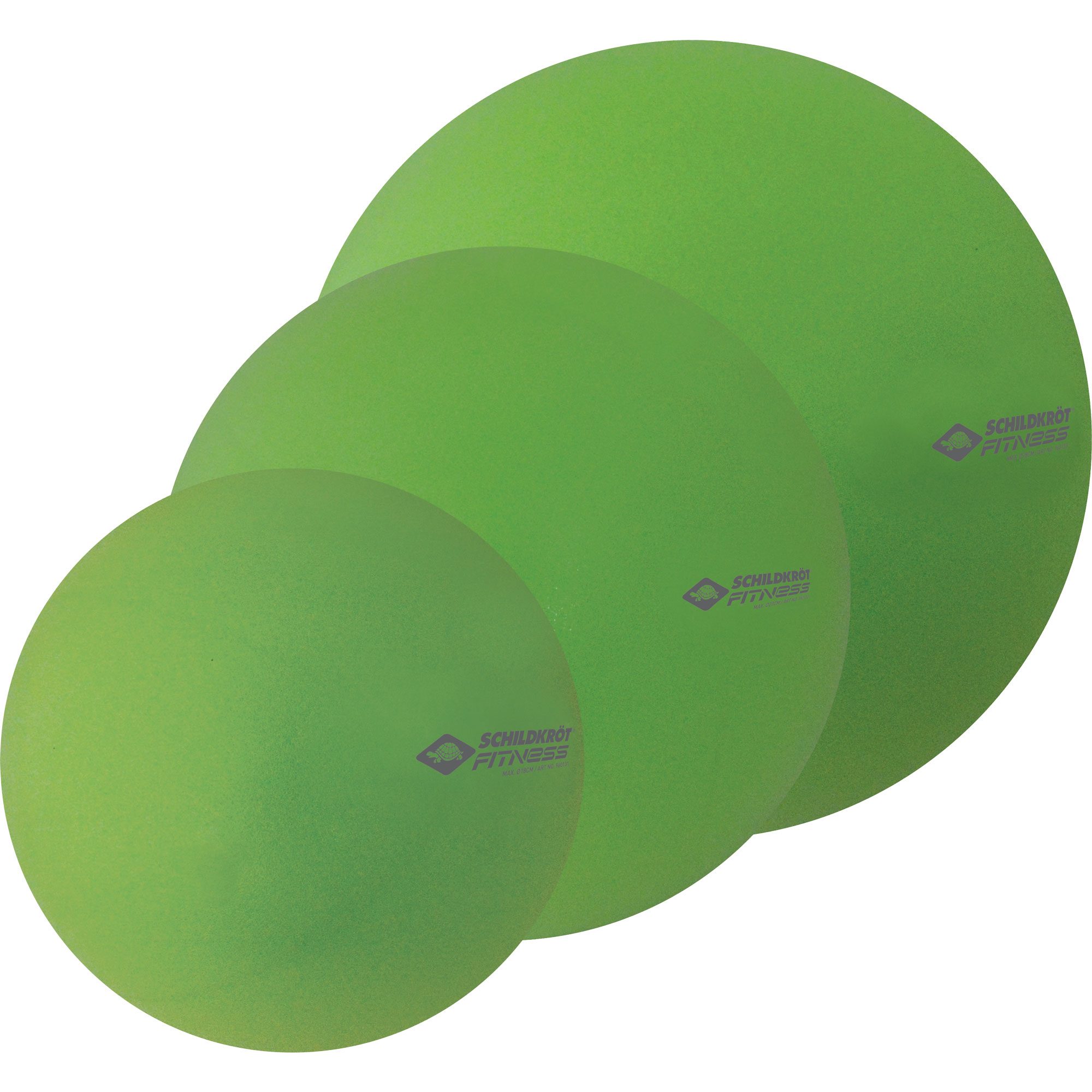 Schildkröt Fitness 23cm Pilatesball grün