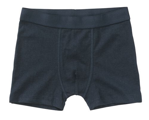 3 boxers enfant bleu