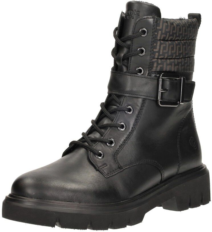 Remonte Veterschoenen Hoog zwart