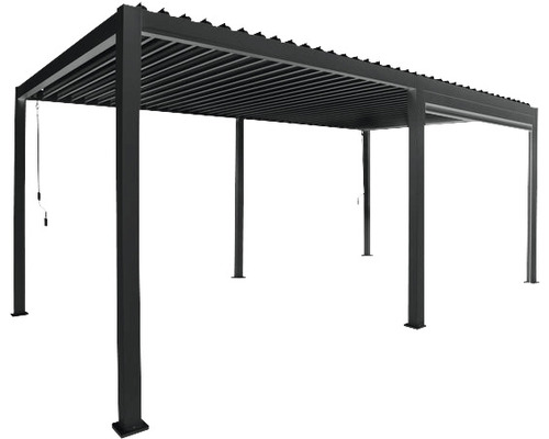 Mirador parasol voor 400 cm zijkant, zwart