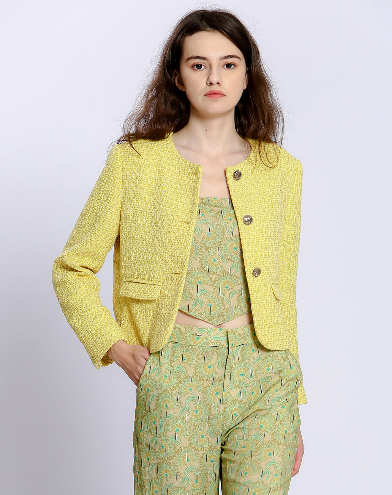See u Soon Veste Gloria jaune