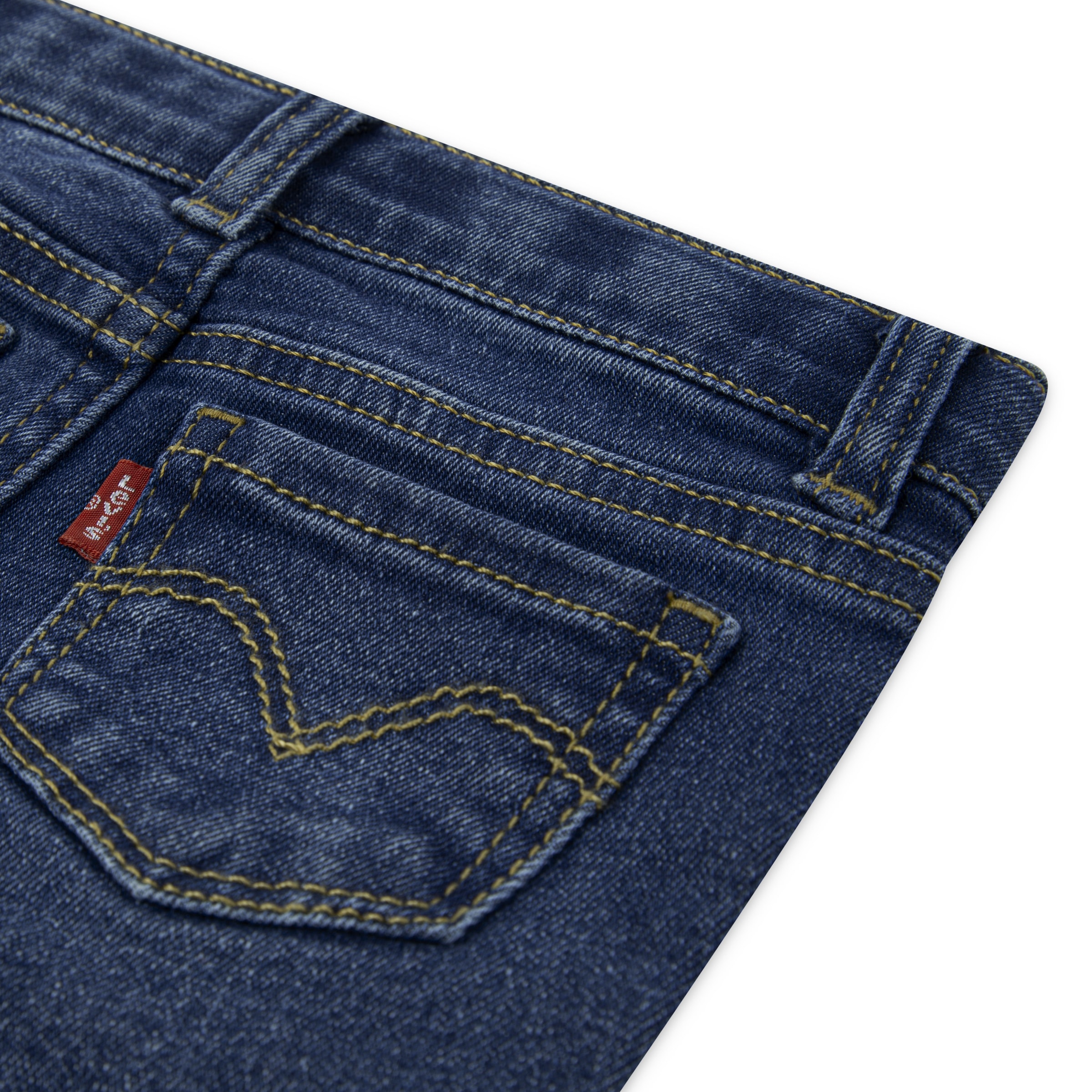 Levi's® Kids Langarmshirt & Hose »LVG WESTERN PEPLUM TOP,JEANS«, 2 Stk. süsses Denim-Outfit im Western-Style, for Girls