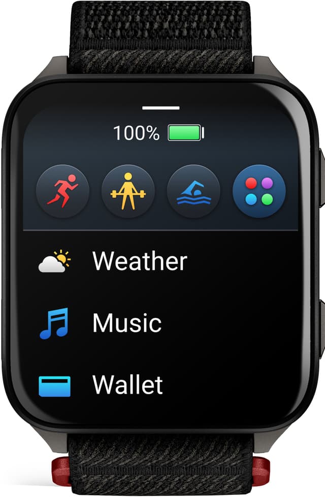 Garmin Venu X1 smartur (sort)