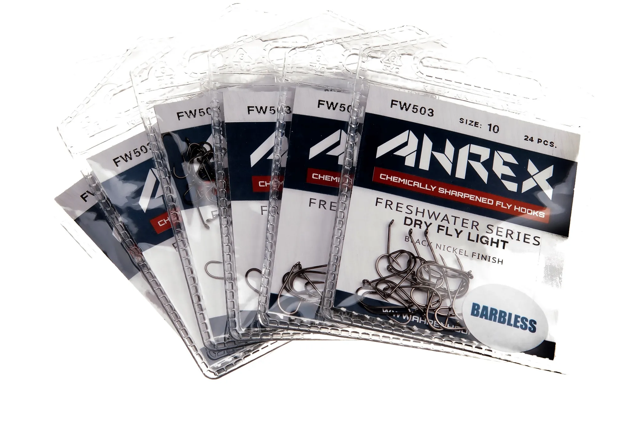 Ahrex Hooks Fw503 Dry Fly Light Barbless