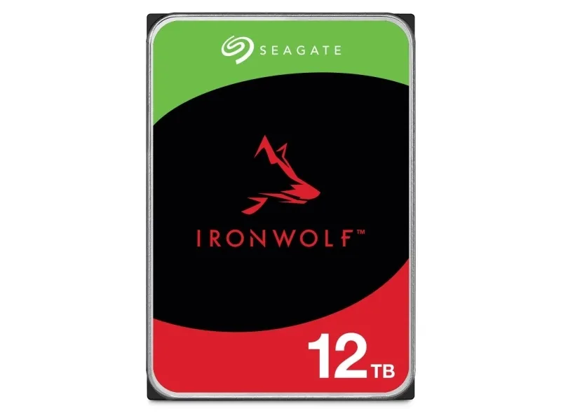Seagate IronWolf ST12000VN0008 - Harddisk - 12 TB - intern - 3,5