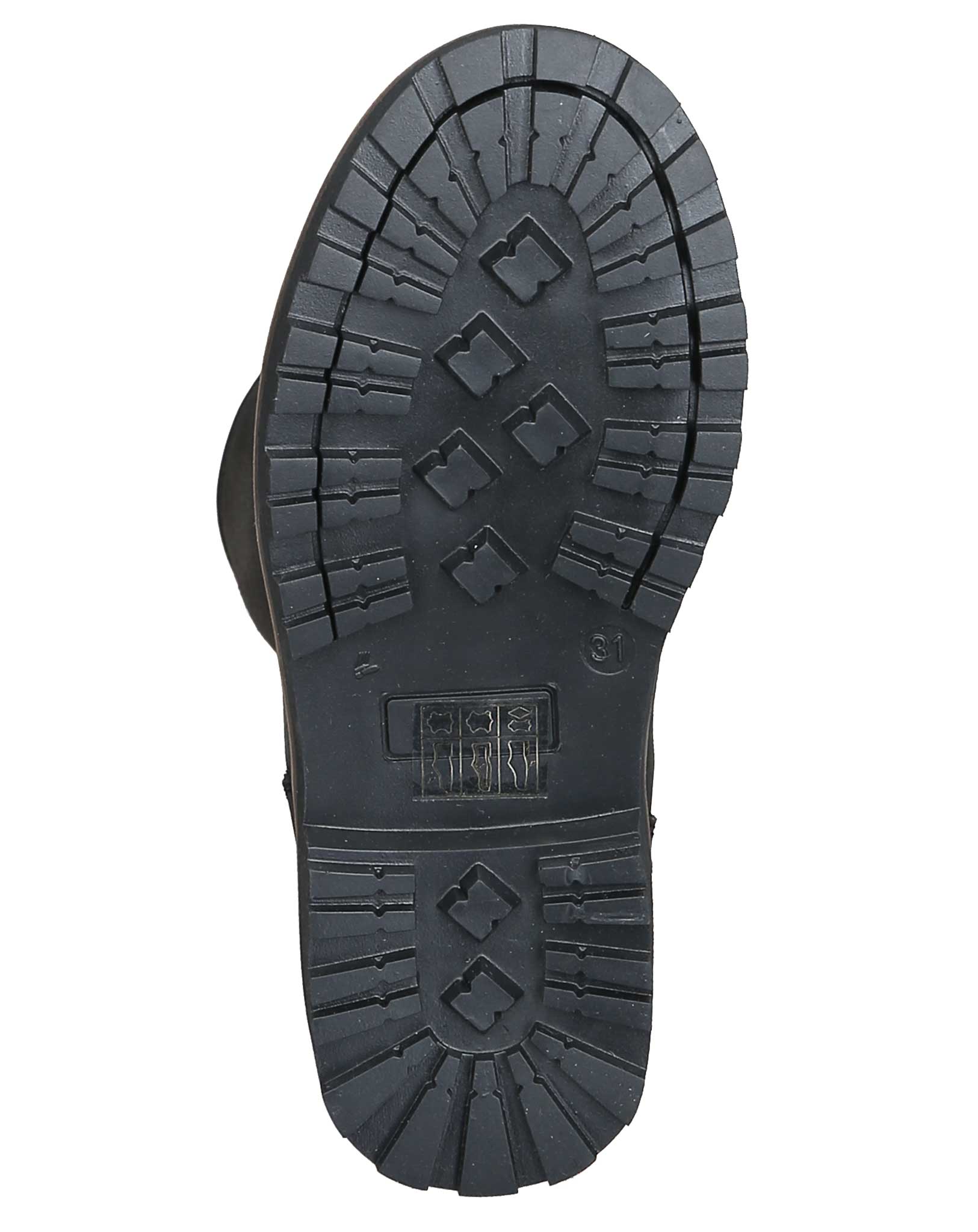Winterstiefel MEMA gefüttert in schwarz
