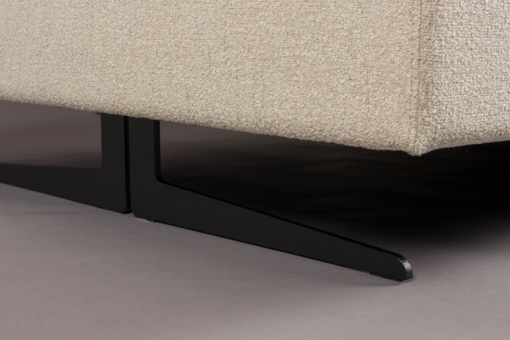 Bank Shelly Off-wit rechts Chaise Longue
