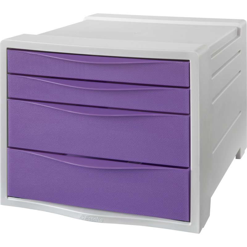 Module de classement Esselte Colour Breeze 4 tiroirs - couleur