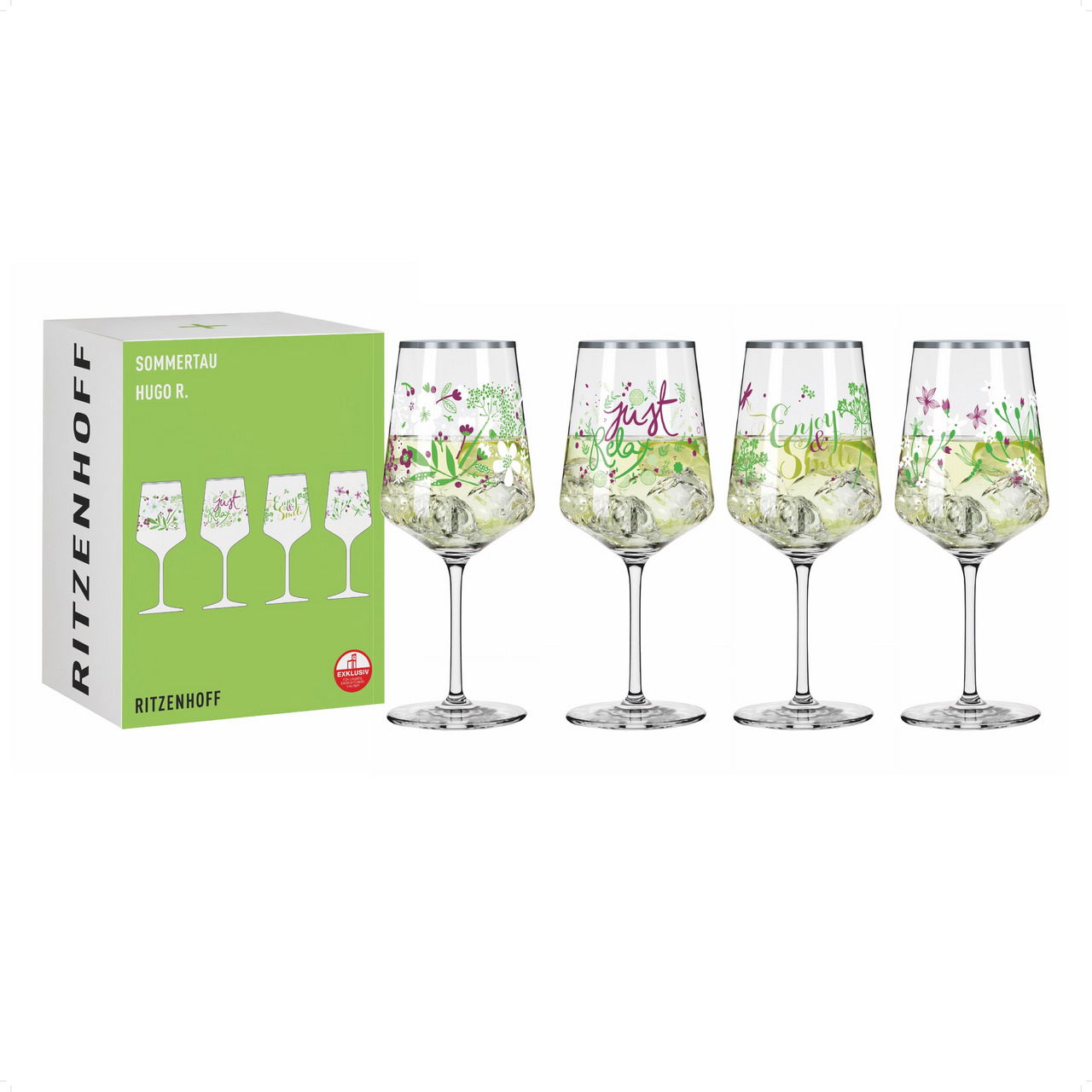 Ritzenhoff Hugo 4er-Set SOMMERTAU