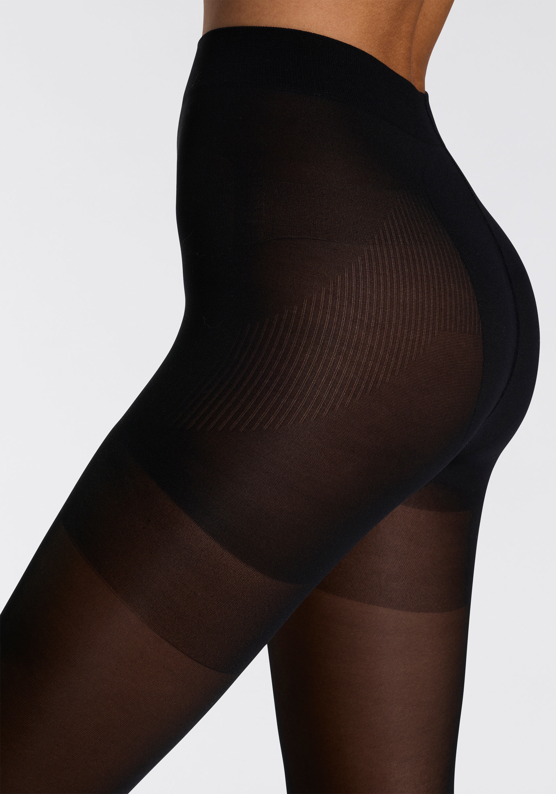 Sarlini Shaping-Strumpfhose 40 2 Stk. tlg. Shape-Strumpfhose mit elegantem Satinglanz