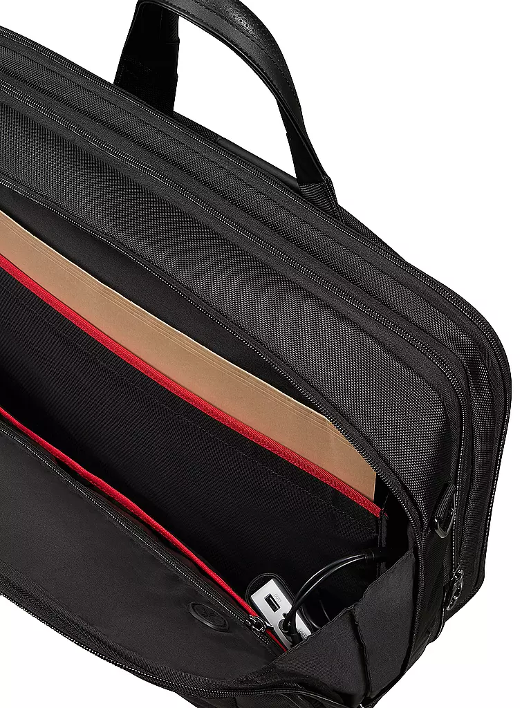 SAMSONITE Aktentasche PRO-DLX 6 erweiterbar black schwarz