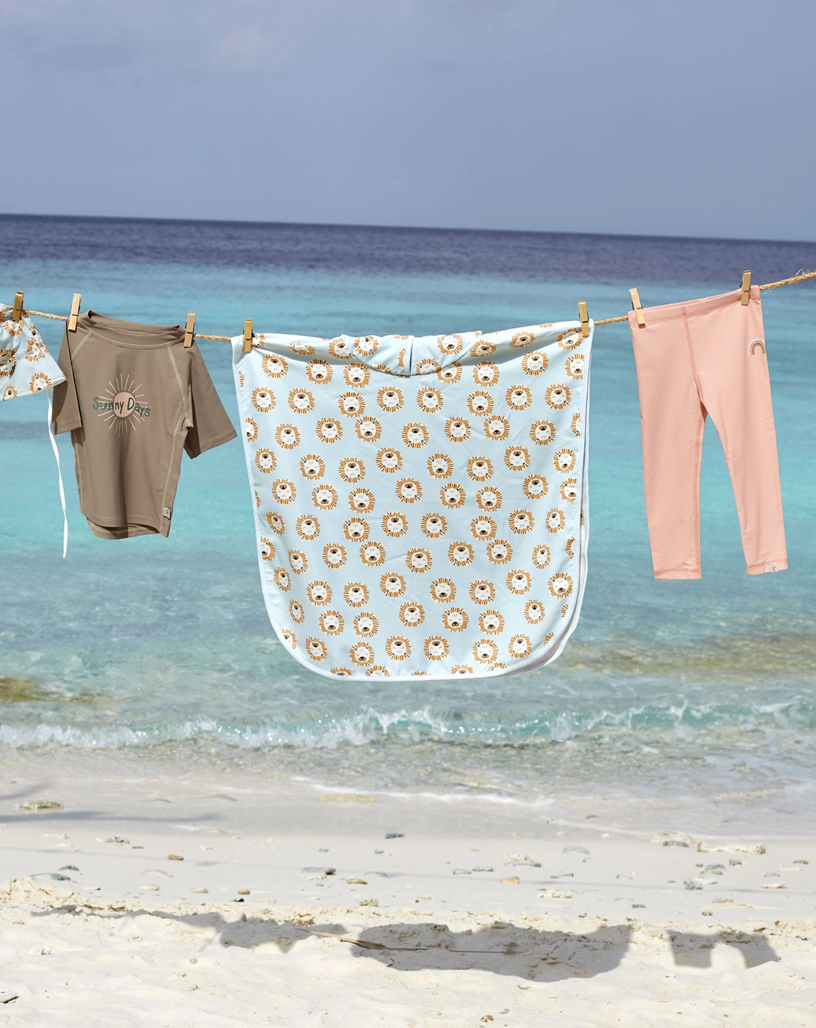 Schwimm-Leggings RAINBOW in pink