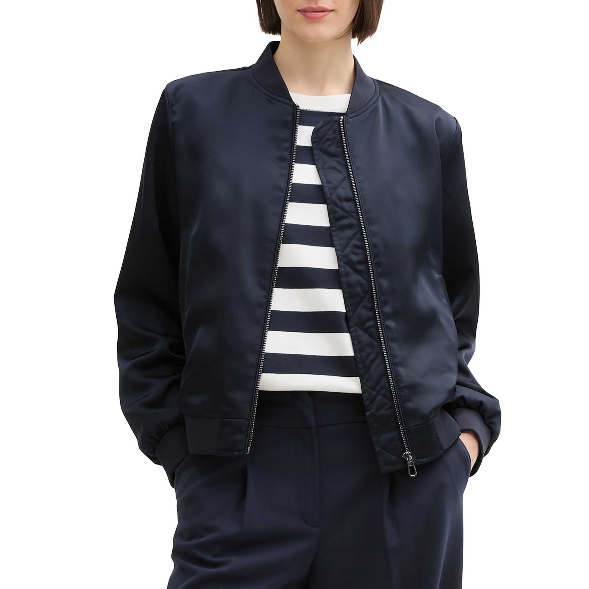 Veste Femme bleu marine