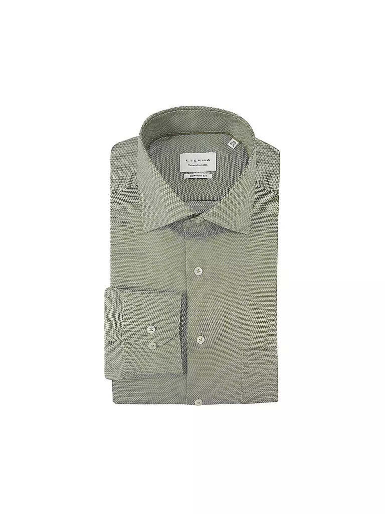 ETERNA Hemd Regular Fit grün