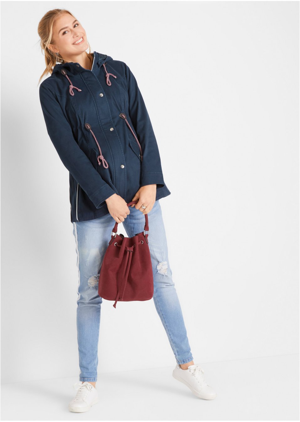Veste de grossesse et de portage pour la mi-saison