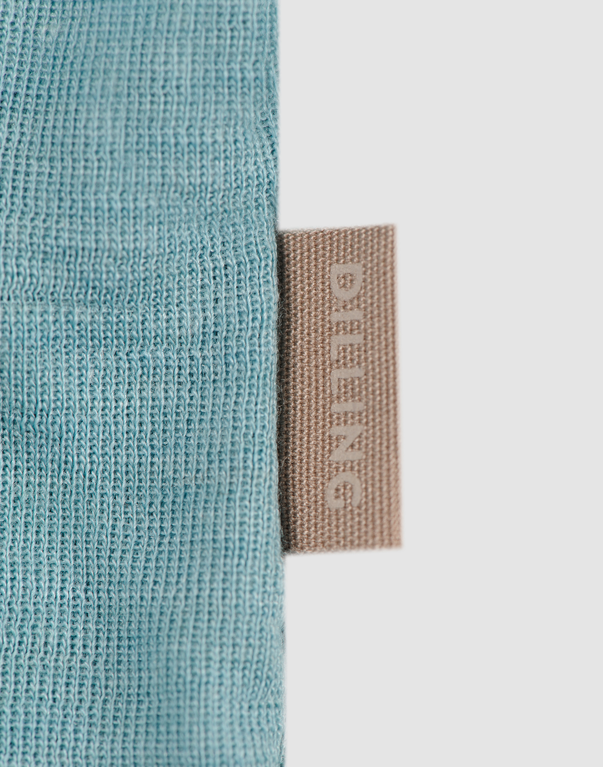 Romper met lange mouw van merinowol/zijde voor baby's -