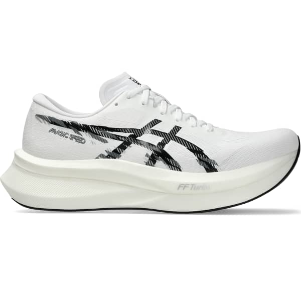 Chaussure running ASICS MAGIC SPEED 4 WHITE/BLACK